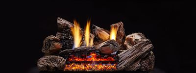 Monessen: 24" Moxie (Vent-Free) Log Set (needs burner to complete)