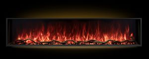 Modern Flames: 44" Landscape Pro Slim Built-In