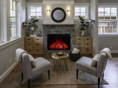 Modern Flames: 30" Redstone Traditional Built-In Fireplace