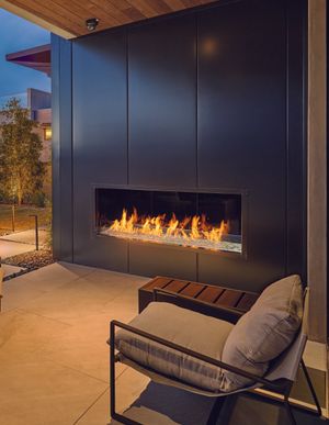 Fire Garden: 6424 Outdoor Gas Fireplace