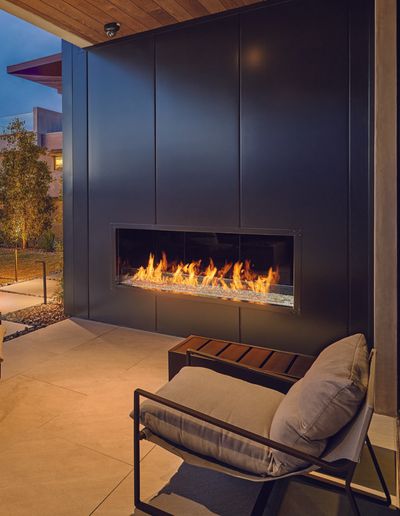 Fire Garden: 6424 Outdoor Gas Fireplace