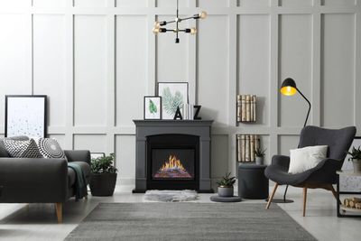 Modern Flames: Orion 36" Traditional Electric Fireplace Insert (Large Surround)