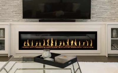 Modern Flames: Orion 76" Slim Linear Helovision