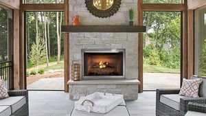 Outdoor Lifestyles: Vesper 36 Outdoor Gas Fireplace