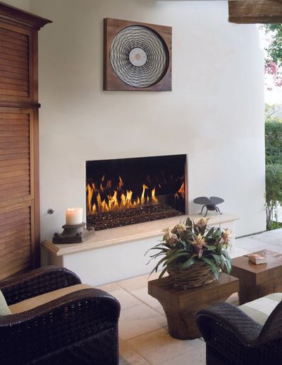 Fire Garden: 4024 Outdoor Gas Fireplace
