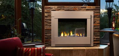 Hearth & Home Technologies: Twilight Modern Indoor/Outdoor See-Through Fireplace
